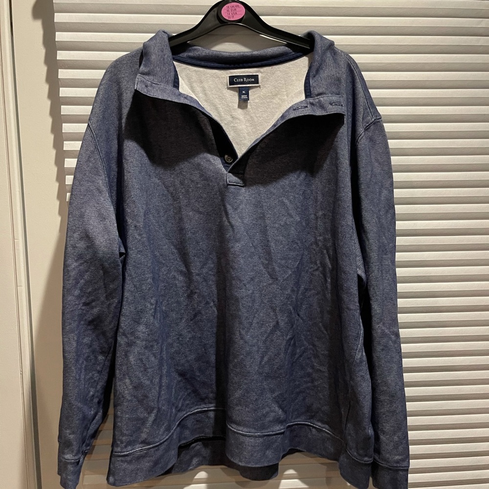 Club room long sleeve collared shirt